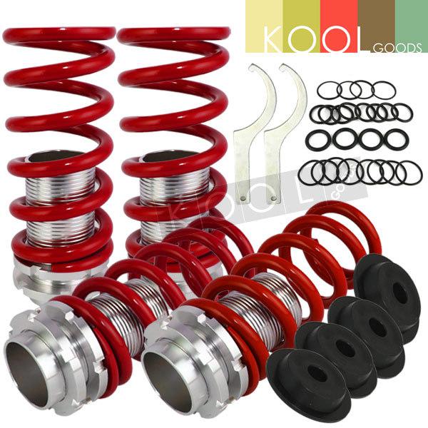 Sale- 1988-1991 honda civic crx adjustable coilover lowering springs red