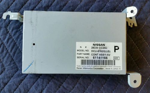 2007 07 nissan murano information display computer module unit 28330-cc26d