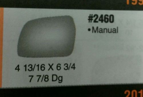 Redi cut side view mirror rc2460 1989-97 geo tracker manual driver&#039;s side