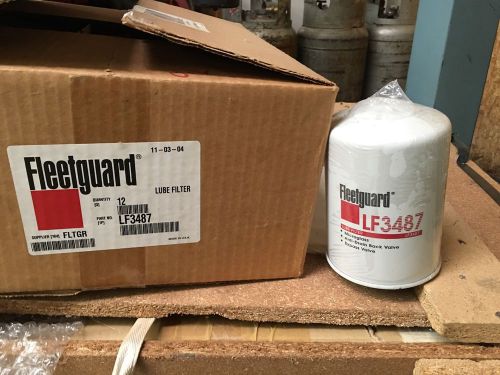 Fleet guard oil filters lf 3487 total of 8 filters