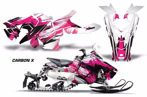 Amr racing sled wrap polaris axys snowmobile graphics sticker kit 2015+ carbnx p