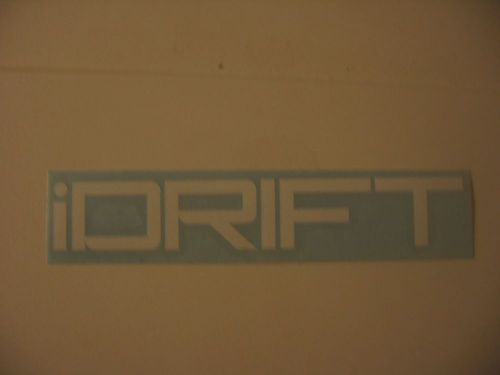 I drift decal