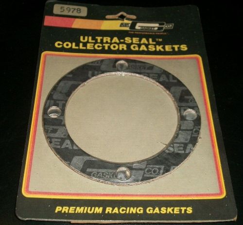 Mr gasket 5978,3.5 &#034;round collector gaskets,4-1/8&#034; bolt circle,3/8&#034; bolts