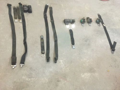 1972 gm a body seat belts large lot look