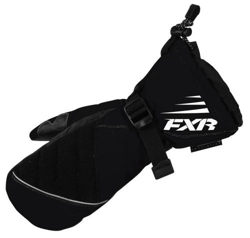 New fxr-snow helix race youth waterproof gloves/mitts, black, small/sm