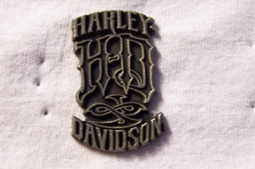 #hd0015 harley motorcycle vest pin intensity