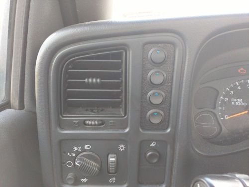 Switch panel 99-06 silverado, sierra, etc (blue led)