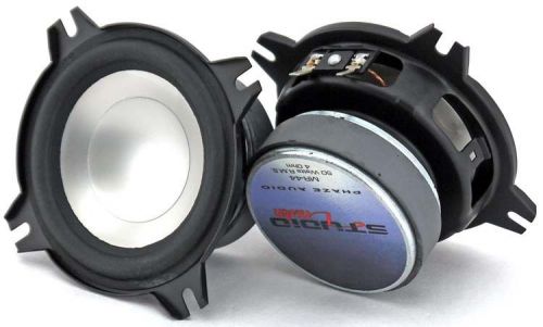 Lot 2 studio driver mr-44 phaze audio midrange car stereo speaker 50w rms 4-ohm