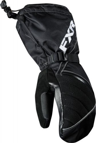 New fxr-snow convoy mitt adult waterproof gloves, black, 2xl/xxl