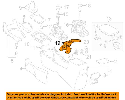 Toyota oem 09-15 corolla-parking brake lever 4620102300c0