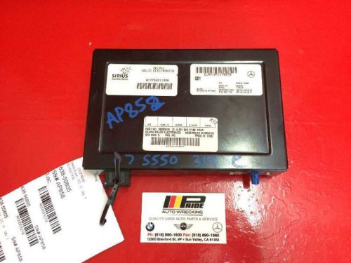 Mercedes 221 s550 sirius satellite reciever control module 2218207789