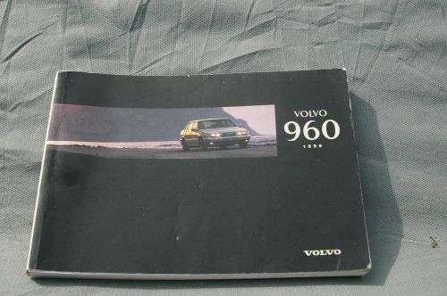 1996 volvo 960 series  owners manual  oem