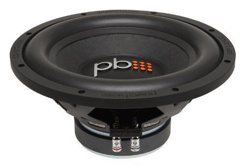 Powerbass s-1204d 12-inch dual 4 ohm subwoofer 600w max