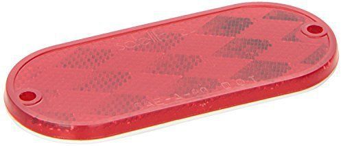 Grote 41042 red oval reflector