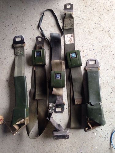 1967-72 chevy truck gmc seat belts   complete set  1968 1969 1979 1971 1972