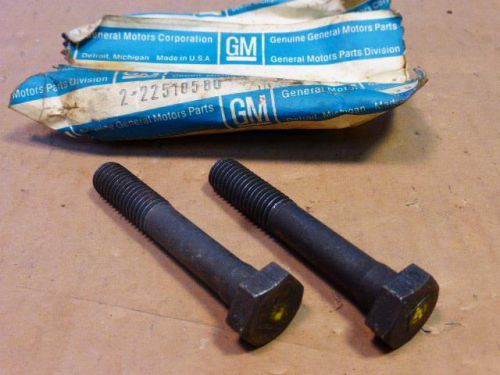 Gm nos cylinder head bolts   gm 22510580   2 pack