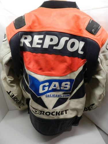 Repsol joe rocket leather jacket