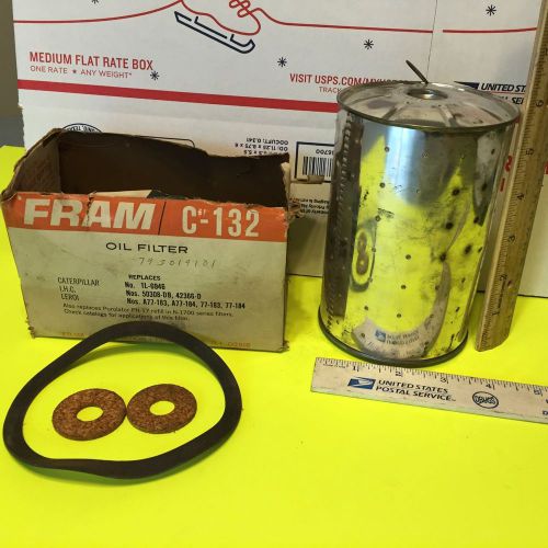 Ih, caterpillar, leroi, fram filter, c-132.   nos.    item:  3376