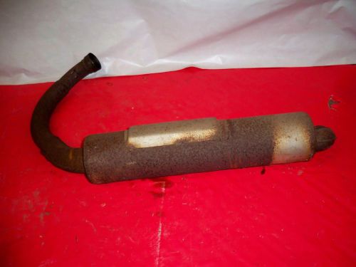 Yamaha enticer 250 et250 exhaust pipe system muffler oem 8f3-14610--02-00