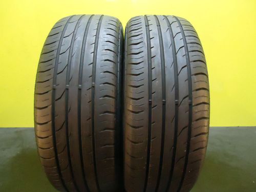 2 tire continental contipremiumcontact 2 ssr run flat 205/55/17 60% #8697 miami