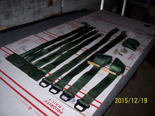 Gm seat belts dark green 68-72 chevelle gto 442 skylark monte carlo grand prix