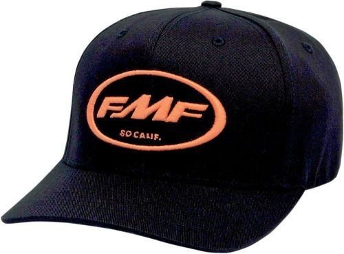 Fmf adult factory don black orange flexfit hat s-xl