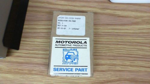 Motorola 5-130 electronic voltage regulator 12 volt