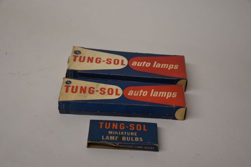 Vintage tung sol auto bulbs  in original boxes  #82,