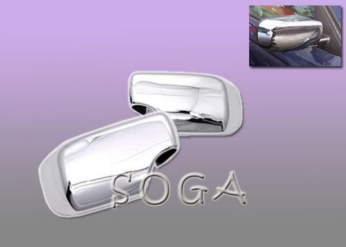 99 00 01 02 03 04 05 bmw e46 3-series sedan chrome mirror covers cover us sell @