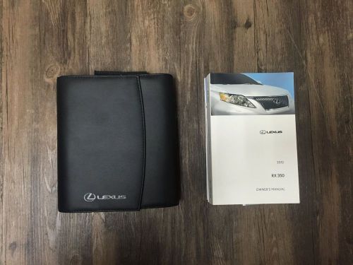 2012 lexus rx 350 owner&#039;s manual