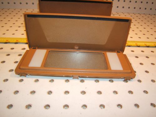 Mercedes med w124,w126,r107 lighted sun visor flip palomino mirror 1 cover,typ#2