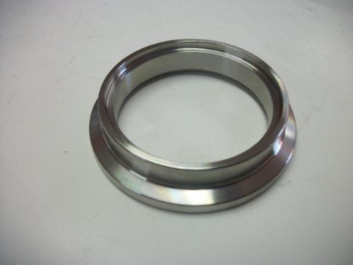 Fid-turbo tial style 38mm / mvs vband outlet wastegate flange - stainless steel