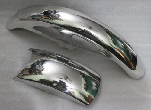 Yamaha tz rd250 rd350 td aluminum alloy front &amp; rear fenders mudguards