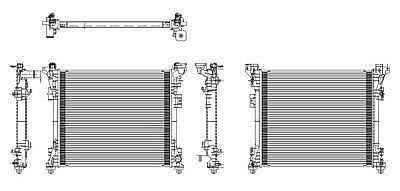 Rad 3.3/3.8l v6 08-09 car