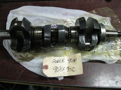 Chrysler force 75-90hp 3cyl outboard crankshaft oem #fa85018-2 ss to 816989a 5