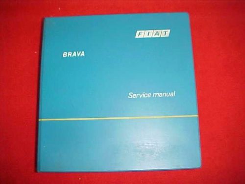 1980 1981 original fiat brava service shop repair manual 80 81 factory oem