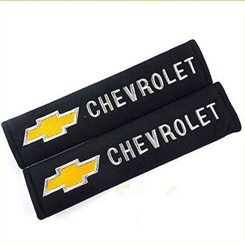 D&amp;r set of 2 seat belt covers shoulder pads for chevrolet chevy