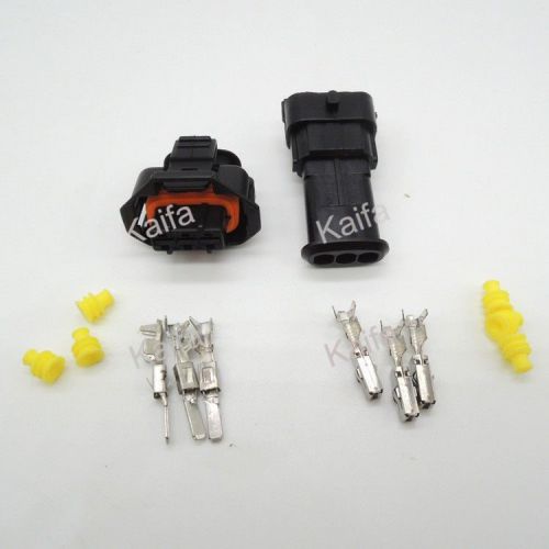 1set 3pin 3.5mm auto senser plug automotive waterproof electrical car connector