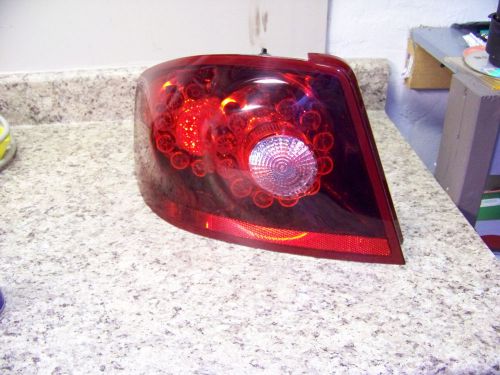 Dodge avenger driver left led tail light 11 12 13 2011 2012 2013   oem