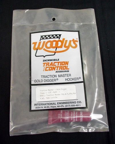 Woody&#039;s snowmobile traction control track stud .20 fl oz loctite threadlock