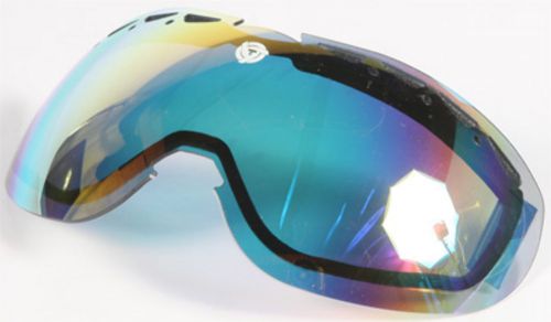 Triple 9 swank goggles replacement lenses fire mirror/smoke