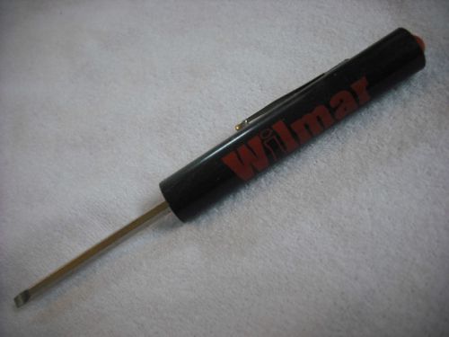 Pocket screwdriver, flat &amp; cross blade, wilmar