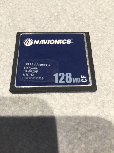 Navionics cf 905 gold us mid atlantic &amp; canyons 2006 xl3 compact flash format