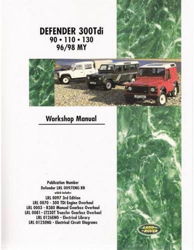 Land rover defender 300 tdi 1996-1998