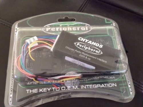 Peripheral chyah05 chrysler radio replacement interface 2004 2005 &amp;up dodge jeep