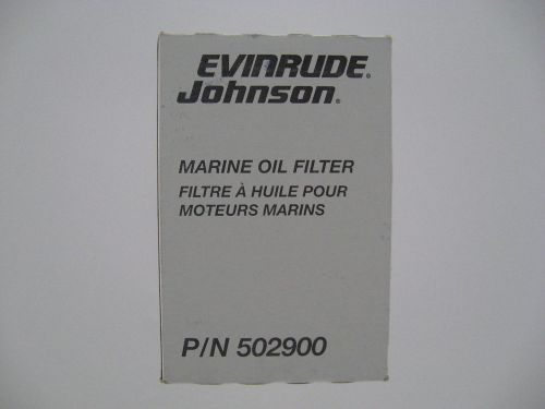 Evinrude johnson marine oil filter 502900 0765586 18-7875 9-57802 0502900