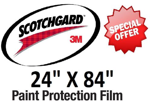 Bulk roll film 24&#034; x 84&#034; genuine 3m scotchgard paint protection clear bra