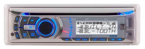 New dual amb600w marine boat cd radio usb ipod iphone bluetooth stereo receiver