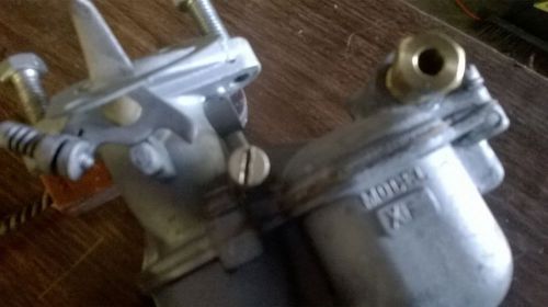 Vintage tillotson xf carburetor for a model ford rebuilt and road tested