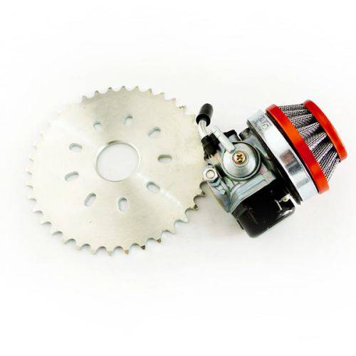 36t sprocket  carburetor racing kit 49cc 80cc 2 stroke motorized bicycle bike